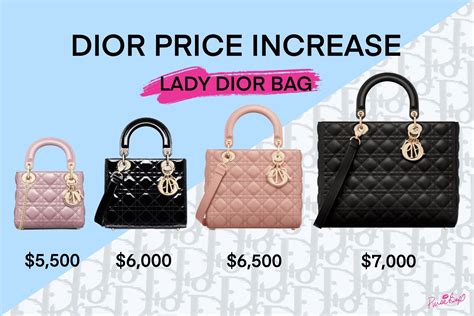 lady dior price europe